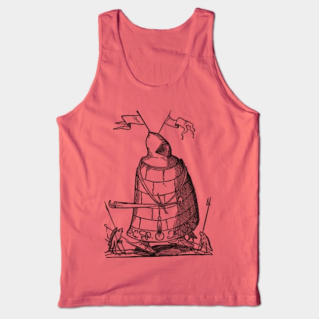 Grotesque #60 The Drolatic Dreams of Pantagruel (1565) Tank Top by n23tees